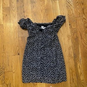 Princess Polly Black Floral Dress